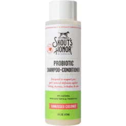 Skout's Honor Probiotic Pet Shampoo Plus Conditioner Sunkissed Coconut