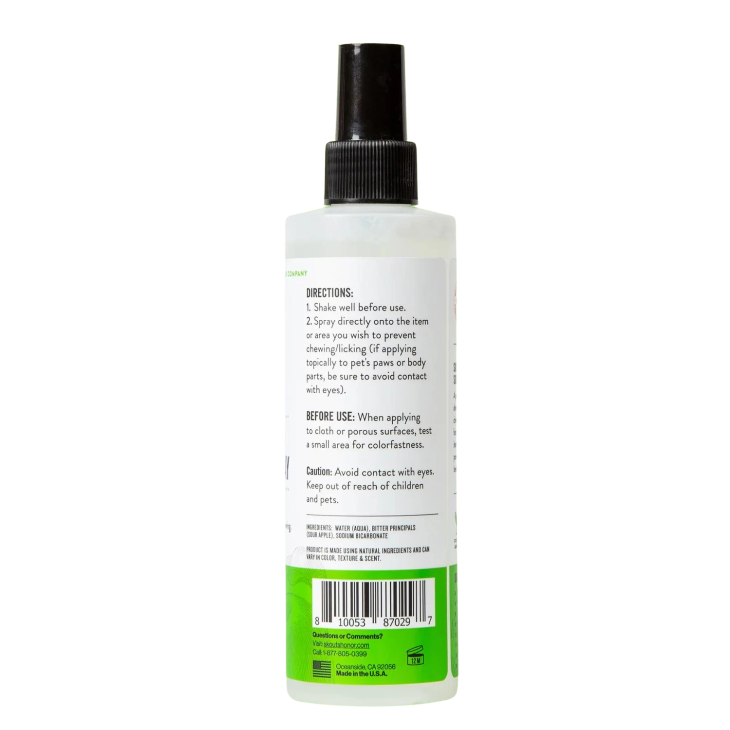 Skout's Honor Super Sour! Anti-Chew Spray For Dogs 4 Skout's Honor Super Sour! Anti-Chew Spray For Dogs - Image 2