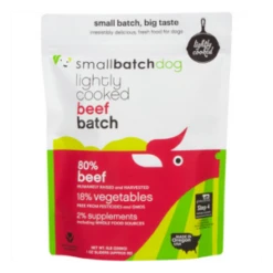 Small Batch Beef Lightly Cooked Dog Food