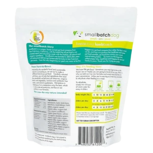 Small Batch Freeze Dried Lamb Sliders Dog Food 4 Small Batch Freeze Dried Lamb Sliders Dog Food - Image 2