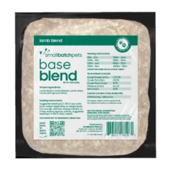Small Batch Frozen Lamb Blend For Dogs & Cats, 2 Lb