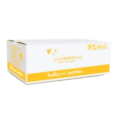 Small Batch Pork Frozen Raw Dog Food Patties, 18 Lbs