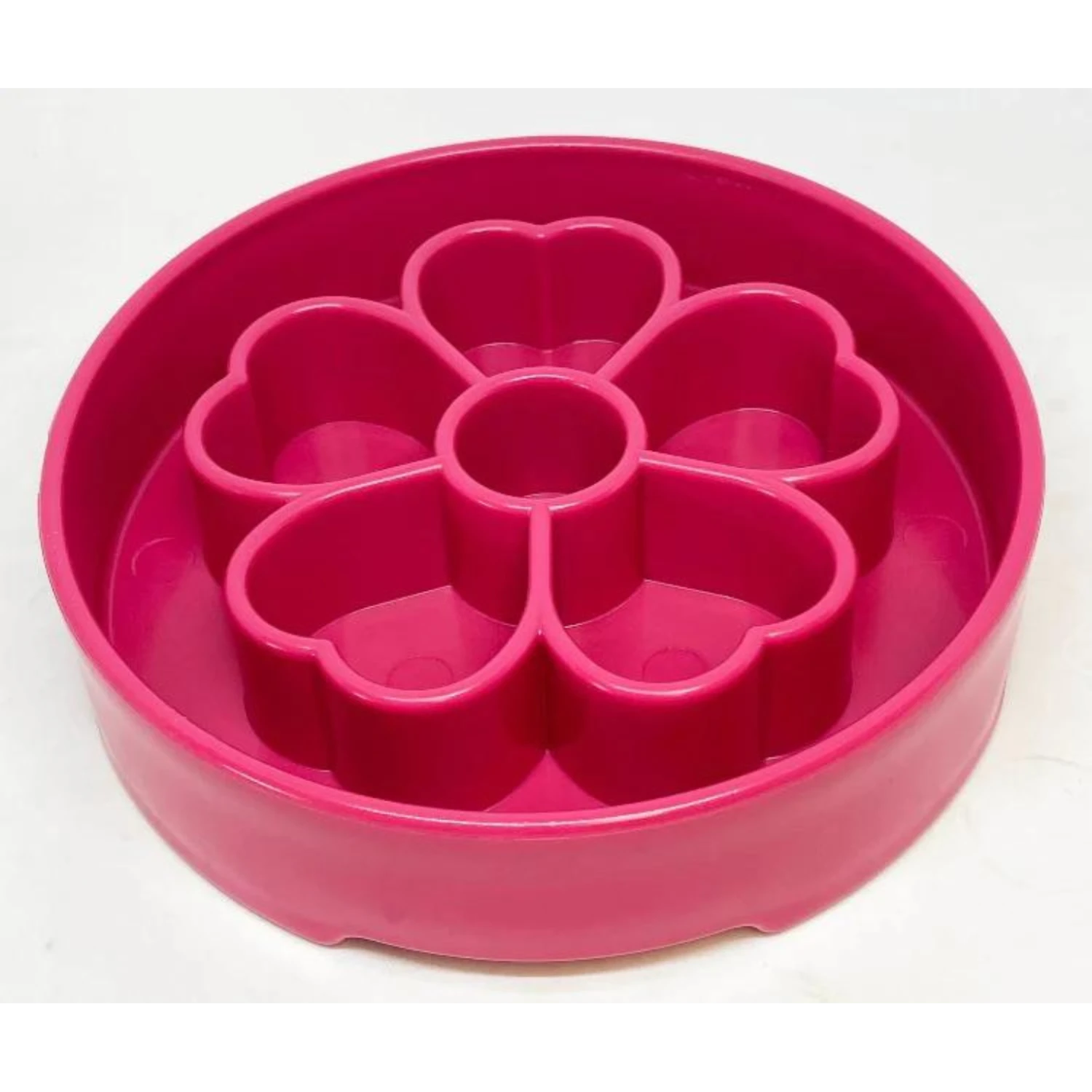 SodaPup Enriching Slow Feeder Flower Ebowl For Dogs Pink 4 SodaPup Enriching Slow Feeder Flower Ebowl For Dogs Pink - Image 2