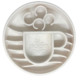 SodaPup Enriching Slow Feeder Java Ebowl For Dogs Coffee Bean