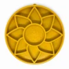 SodaPup Enriching Slow Feeder Sunflower Ebowl For Dogs Yellow -Mutts And Co-us SodaPupEnrichingSlowFeederSunflowerEbowlforDogsYellow