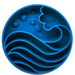 SodaPup Enriching Slow Feeder Wave Ebowl For Dogs