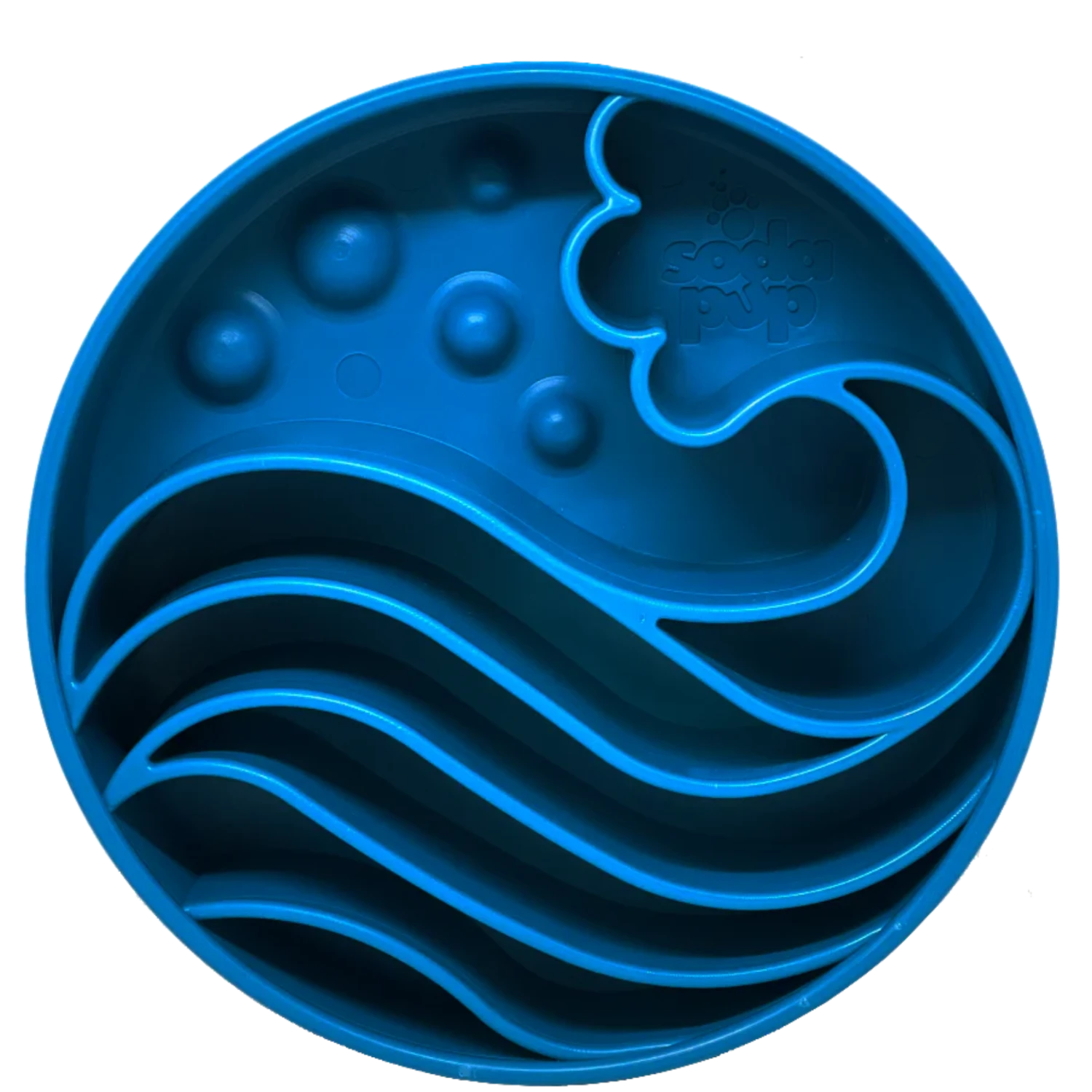SodaPup Enriching Slow Feeder Wave Ebowl For Dogs 3 SodaPup Enriching Slow Feeder Wave Ebowl For Dogs