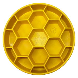 SodaPup Honeycomb Design Enrichment Slow Feeder Bowl For Dogs 3 SodaPup Honeycomb Design Enrichment Slow Feeder Bowl For Dogs