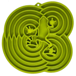 Sodapup Water Frog Enrichment Tray For Dogs -Mutts And Co-us SodapupWaterFrogEnrichmentTrayforDogsGreen