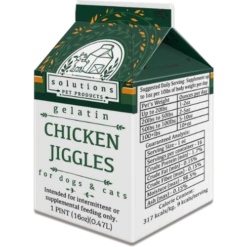 Solutions Pet Products Chicken Jiggles For Dogs And Cats 16oz