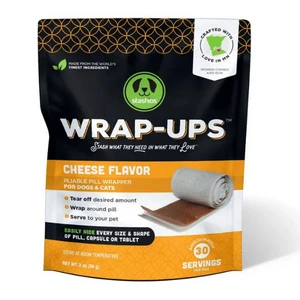 Stashios Wrap-Ups Cheese Flavor Grain-Free Dog & Cat Treats 3 Stashios Wrap-Ups Cheese Flavor Grain-Free Dog & Cat Treats