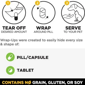 Stashios Wrap-Ups Cheese Flavor Grain-Free Dog & Cat Treats 6 Stashios Wrap-Ups Cheese Flavor Grain-Free Dog & Cat Treats - Image 4