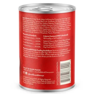Stella & Chewy's Gourmet Stew Beef, Green Bean & Sweet Potato Dog Food 12.5 Oz 5 Stella & Chewy's Gourmet Stew Beef, Green Bean & Sweet Potato Dog Food 12.5 Oz - Image 3