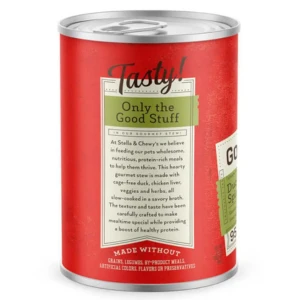 Stella & Chewy's Gourmet Stew Duck, Carrot & Spinach Dog Food 12.5 Oz 4 Stella & Chewy's Gourmet Stew Duck, Carrot & Spinach Dog Food 12.5 Oz - Image 2