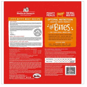 Stella & Chewy's Itty Bitty Beef Lil' Bites Freeze-Dried Dog Food 7 Oz 4 Stella & Chewy's Itty Bitty Beef Lil' Bites Freeze-Dried Dog Food 7 Oz - Image 2