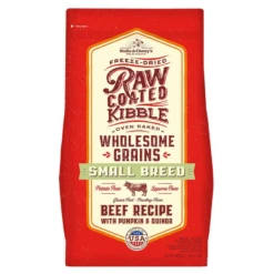 Stella & Chewy's Wholesome Grain Beef Small Breed Recipe Raw Coated Baked Kibble Dog Food
