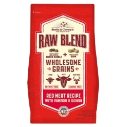 Stella & Chewy's Wholesome Grain Red Meat Recipe Raw Blend Baked Kibble Dog Food