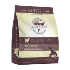 Steve's Real Food Frozen Raw Dog And Cat Food Chicken