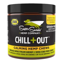 Super Snouts Grain-Free Chill Out Broad Spectrum Calming Hemp Chews