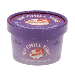 Swell Frozen Gelato My Chill Time Blackberry Dog Treat 4.5 Oz