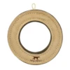 Tall Tails 7" Natural Leather Ring Dog Toy -Mutts And Co-us TallTails7NaturalLeatherRingDogToy