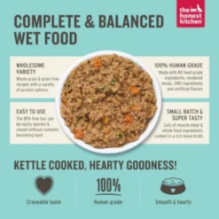 The Honest Kitchen Butcher Block Pate Beef & Lamb With Spring Veggies Wet Dog Food, 10.5-oz -Mutts And Co-us TheHonestKitchenButcherBlockPateBeef LambwithSpringVeggiesWetDogFood 10.5 oz 2