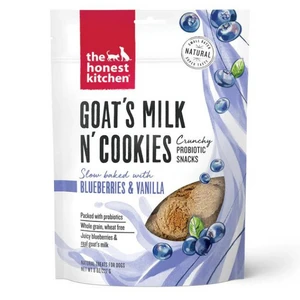 The Honest Kitchen Goat's Milk N' Cookies Blueberry & Vanilla Dog Treats, 8 Oz 3 The Honest Kitchen Goat's Milk N' Cookies Blueberry & Vanilla Dog Treats, 8 Oz
