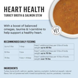 The Honest Kitchen Pour Overs Heart Health Turkey Broth & Salmon Stew Wet Dog Food 5.5 Oz 5 The Honest Kitchen Pour Overs Heart Health Turkey Broth & Salmon Stew Wet Dog Food 5.5 Oz - Image 3