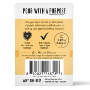 The Honest Kitchen Pour Overs Revive & Restore Chicken & Pumpkin Stew Wet Dog Food 5.5 Oz 4 The Honest Kitchen Pour Overs Revive & Restore Chicken & Pumpkin Stew Wet Dog Food 5.5 Oz - Image 2