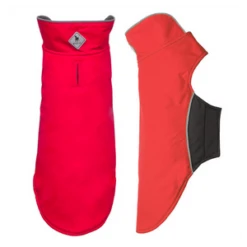 The Worthy Dog Apex Dog Jacket Red -Mutts And Co-us TheWorthyDogApexDogJacketRedSideFul