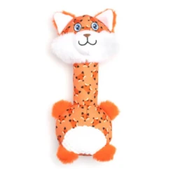 The Worthy Dog Fox Long Neck Dog Toy