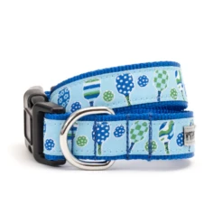The Worthy Dog Pickleball Blue Dog Collar