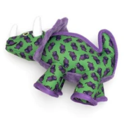 The Worthy Dog Triceratops Dog Toy -Mutts And Co-us TheWorthyDogTriceratopsDogToy