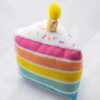 Thoozypet Birthday 5-Layer Cake Plush Dog Toys 8" 2 Thoozypet Birthday 5-Layer Cake Plush Dog Toys 8" -Mutts And Co-us ThoozypetBirthday5 LayerCakePlushDogToys8