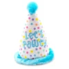 Thoozypet Birthday Hat Plush Dog Toy -Mutts And Co-us ThoozypetBirthdayHatPlushDogToy