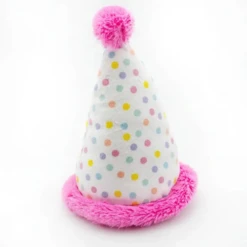 Thoozypet Birthday Hat Plush Dog Toy -Mutts And Co-us ThoozypetBirthdayHatPlushDogToy3
