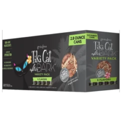 Tiki Cat Dark Cat Food Cans Variety Pack