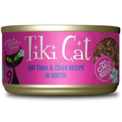 Tiki Cat Hana Grill Ahi Tuna & Crab Canned Cat Food
