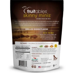 Fruitables Skinny Minis Grilled Bison Flavor Soft & Chewy Dog Treats 5oz -Mutts And Co-us Untitleddesign 2022 01 25T120348.491