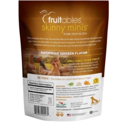 Fruitables Skinny Minis Rotisserie Chicken Flavor Soft & Chewy Dog Treats 5oz -Mutts And Co-us Untitleddesign 2022 01 25T121726.148