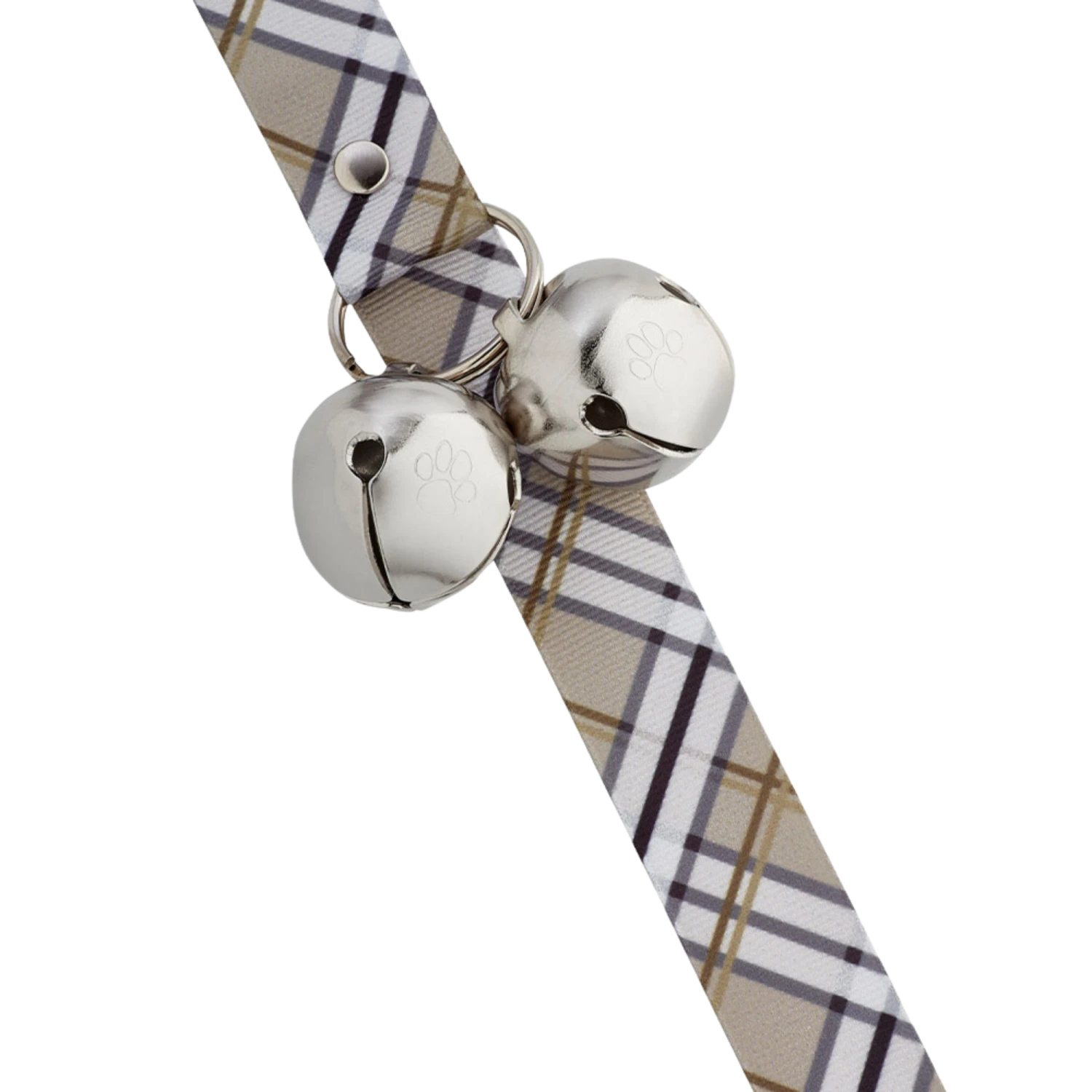 Poochie Pets PoochieBells® Dog Doorbells Plaid Sahara 5 Poochie Pets PoochieBells® Dog Doorbells Plaid Sahara - Image 3