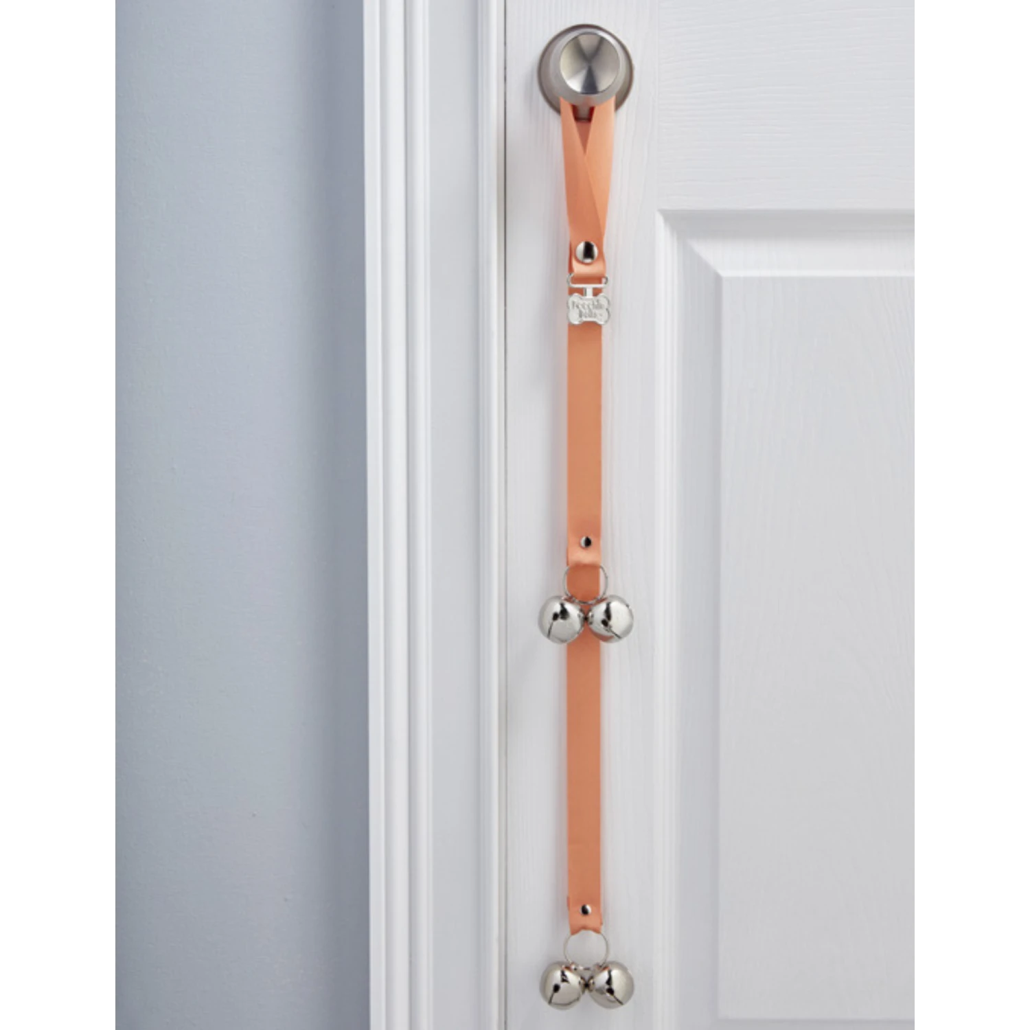 PoochieBells Classic Solid Apricot 4 PoochieBells Classic Solid Apricot - Image 2