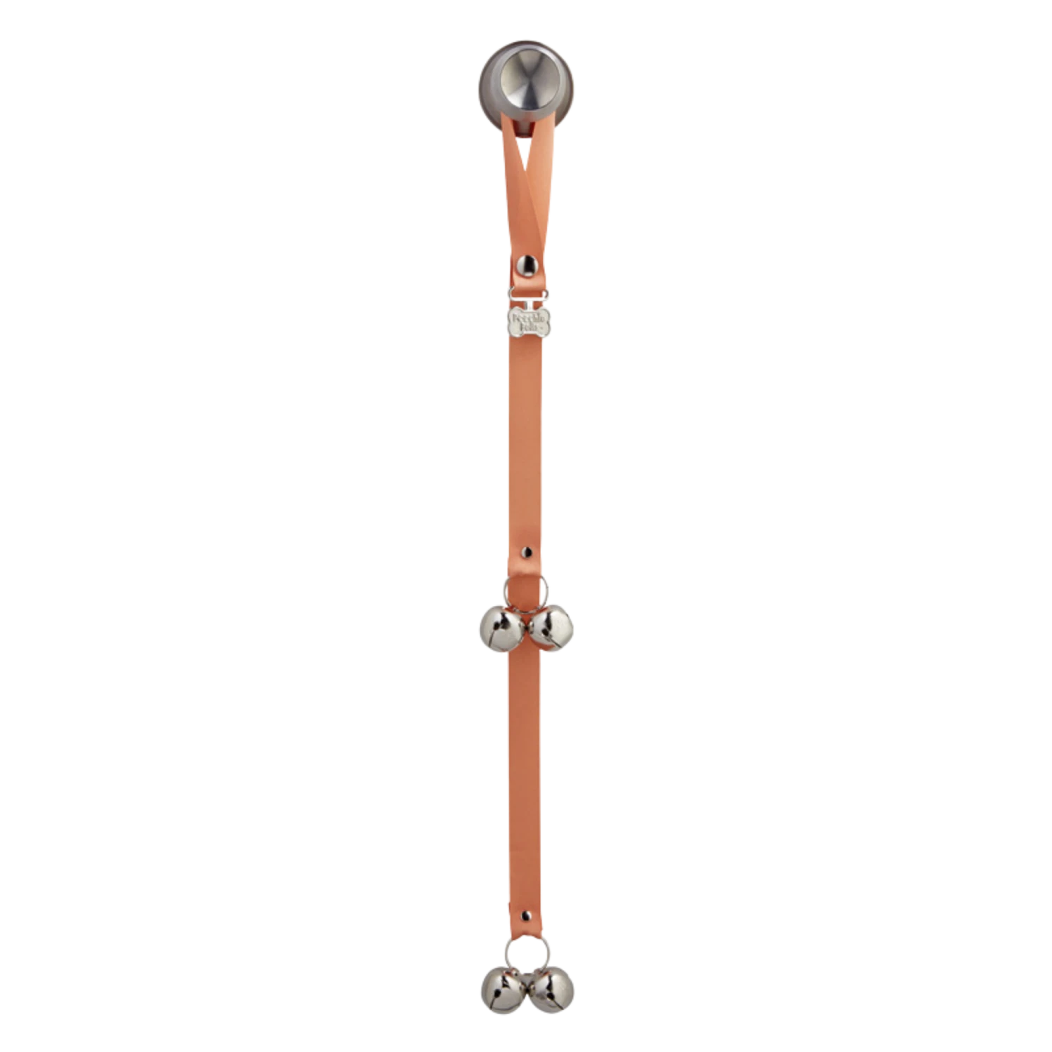 PoochieBells Classic Solid Apricot 3 PoochieBells Classic Solid Apricot