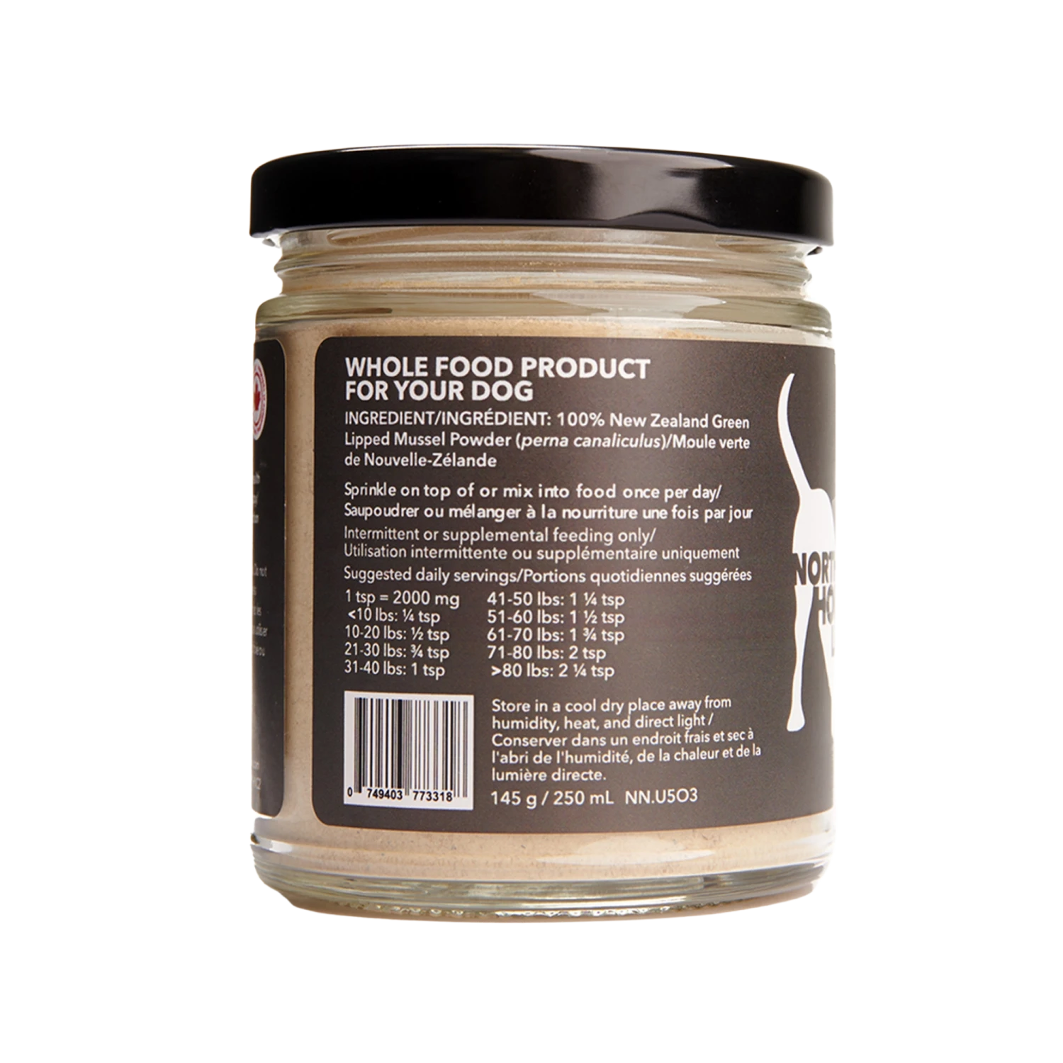 North Hound Life New Zealand Green Lipped Mussel Powder Superfood For Dogs 5 North Hound Life New Zealand Green Lipped Mussel Powder Superfood For Dogs - Image 3