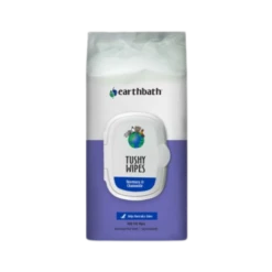 Earthbath Tushy Wipes, Rosemary & Chamomile Odor-Eating Enzymes & Baking Soda