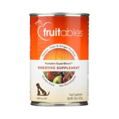 Fruitables Pumpkin SuperBlend Digestive Dog & Cat Supplement 15oz