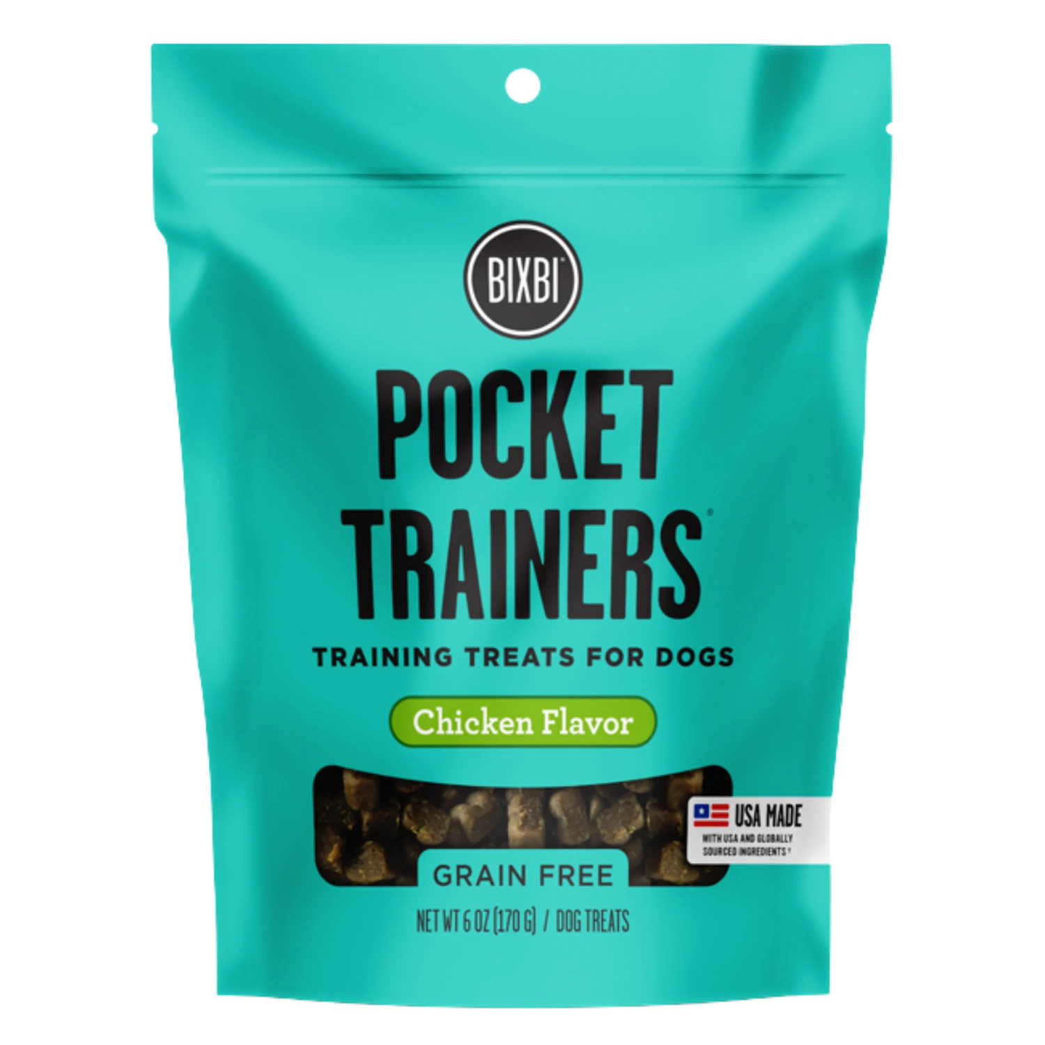 Bixbi Pocket Trainers Chicken Dog Treats 6oz 3 Bixbi Pocket Trainers Chicken Dog Treats 6oz