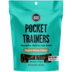 Bixbi Pocket Trainers Peanut Butter Dog Treats 6oz