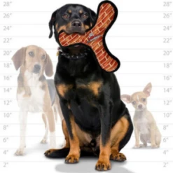 VIP Tuffy's Mega Boomerang Dog Toy, Brick -Mutts And Co-us VIPTuffy sMegaBoomerangDogToy Brick 2