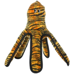 VIP Tuffy's Mega Octopus Tiger Print Dog Toy -Mutts And Co-us VIPTuffy sMegaOctopusTigerPrintDogToy 2